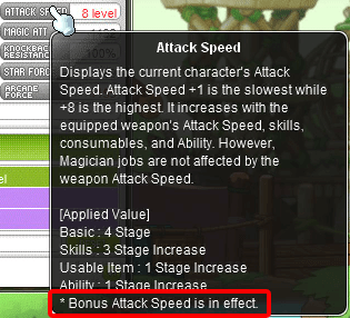 Bonus Attack Speed Stat